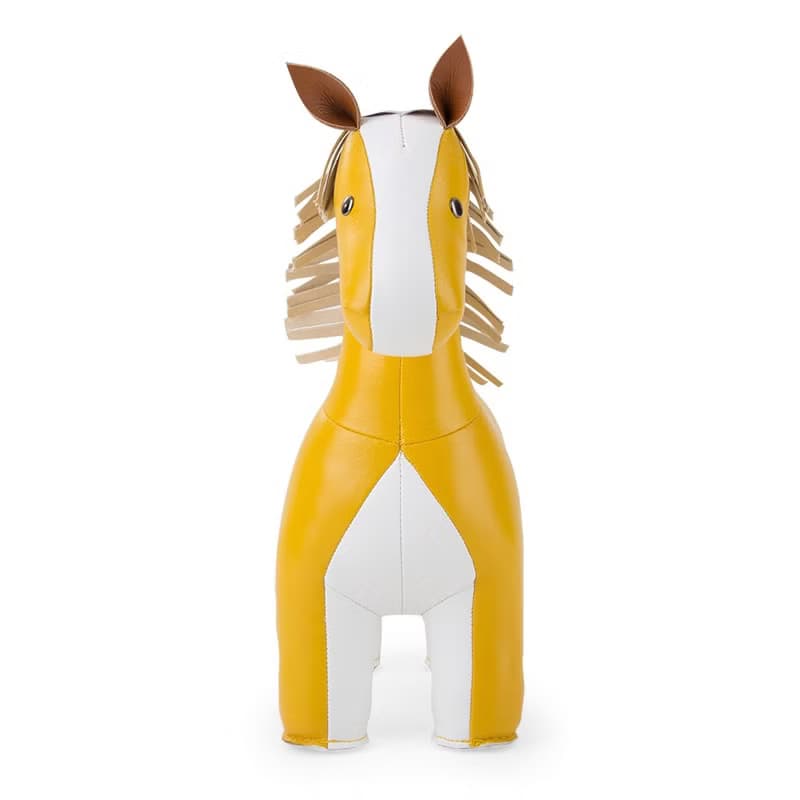 【書擋】抬頭馬 Horse 皮革動物擺飾 |  馬到成功 畢業禮物