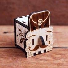 敲敲木-胡桃鉗音樂盒-DIY-聖誕節交換禮物
