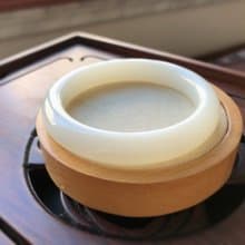 天然羊脂白玉和田玉手鐲老坑一級白料子柔和細膩圈口57平安喜樂