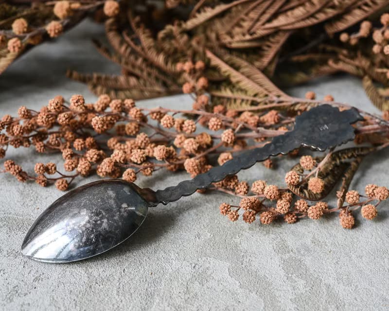 法國 老件 cote d'azur蔚藍海岸Vintage琺瑯下午茶茶匙