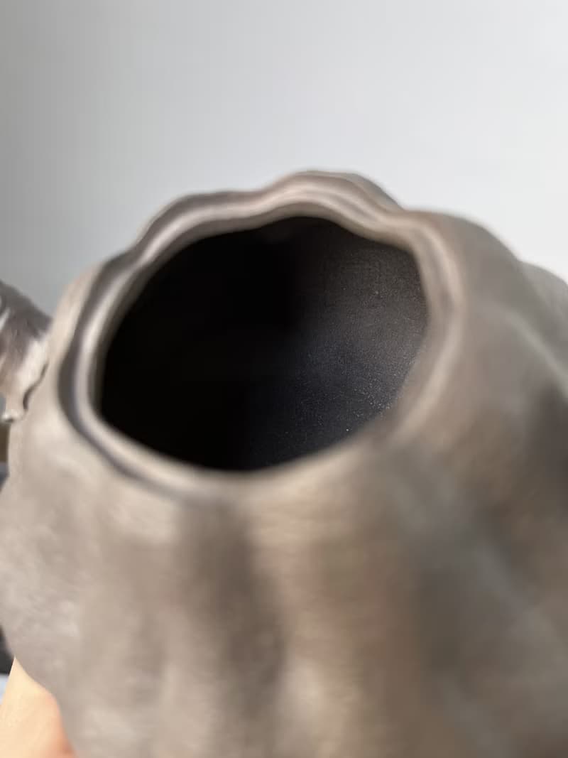 送禮紫砂壺茶壺南瓜 现货实拍 全手工制作 200CC高端茶客必备  草
