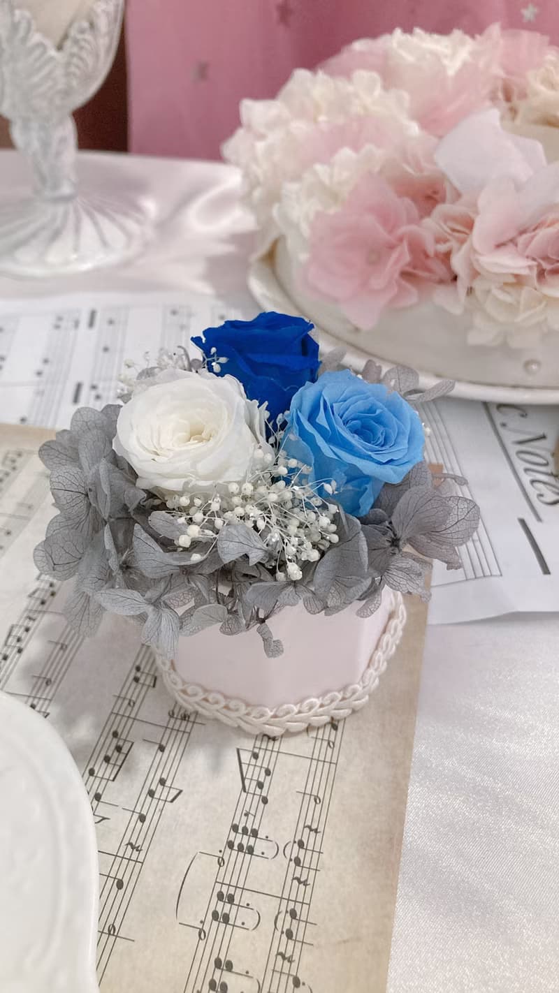 擴香石玫瑰花永生花花瓶