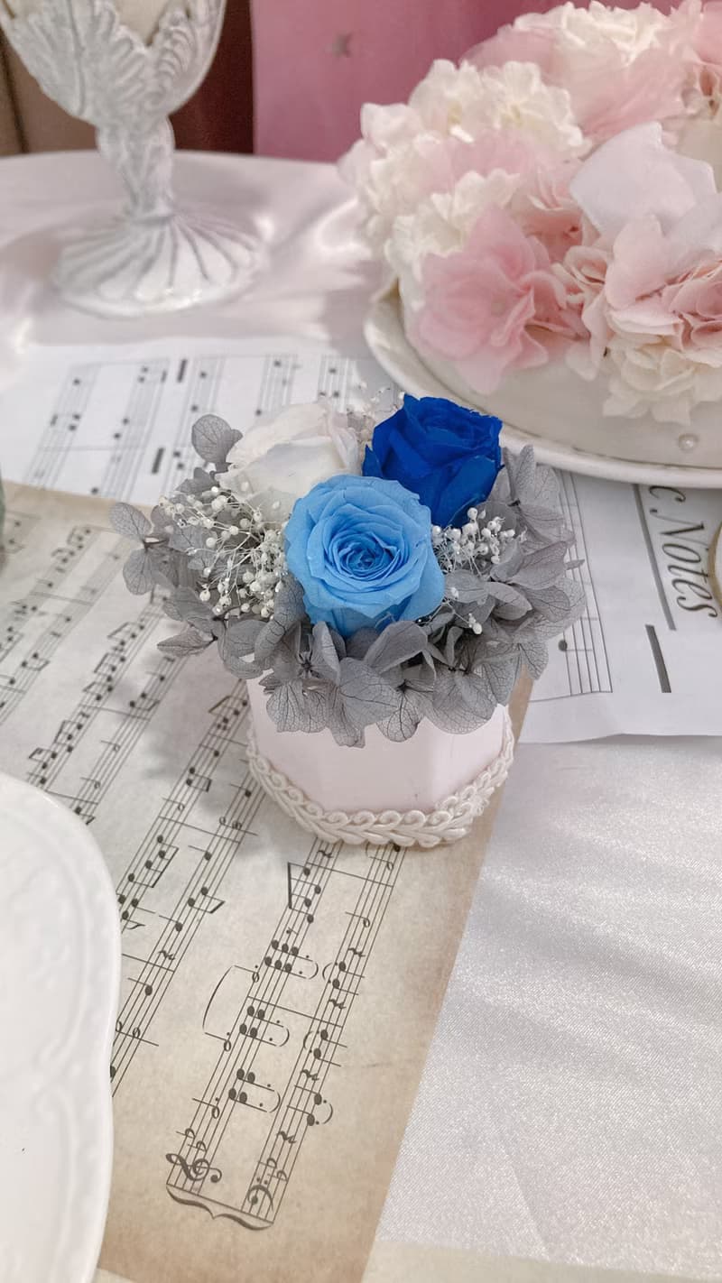 擴香石玫瑰花永生花花瓶