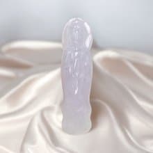 冰種紫羅蘭翡翠觀音菩薩| 天然緬甸玉翡翠A貨 | 送禮