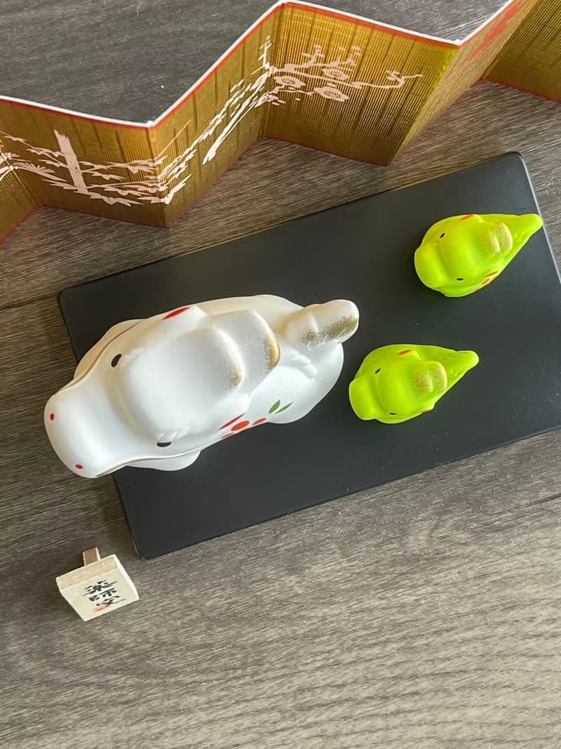 瀨戶燒藥師窯-長壽親子龍