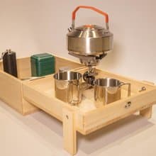 【新品】【非木不可】輕量行動咖啡箱丨不含拍攝物件