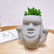 【好禮】巨巨 摩艾 置物罐 存錢筒 擴香兩用 交換禮物