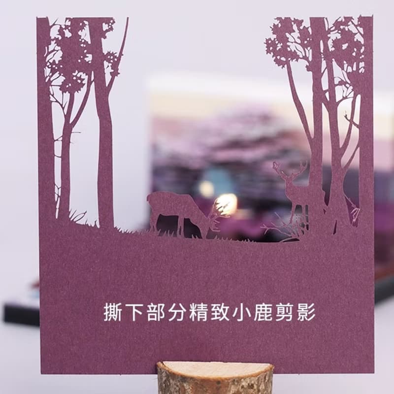 母親節限定 立體紙雕便簽夜燈 / 紫櫻之夢 早鳥預購