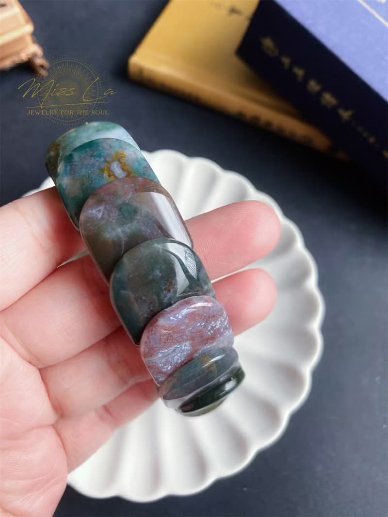 男士水晶手鍊 孤品 王者 鎧甲手排 四季幽靈 禮物 手鍊 生日 設計