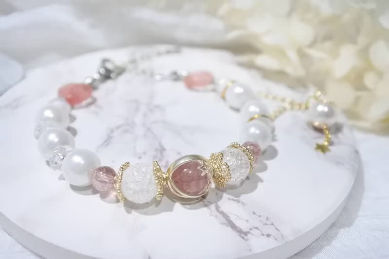 婚禮的祝福 – 天然水晶手鍊
