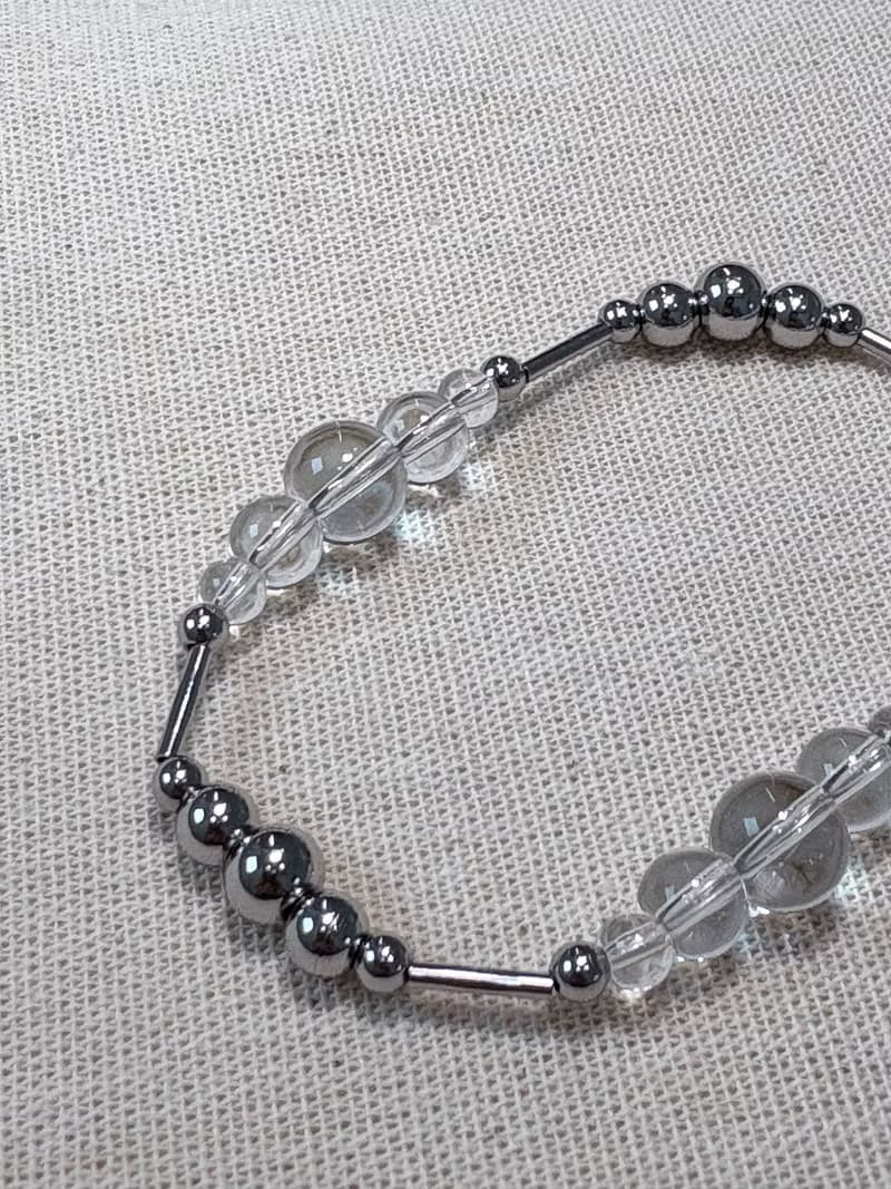 Swim Silver Gemstone Bracelet 043