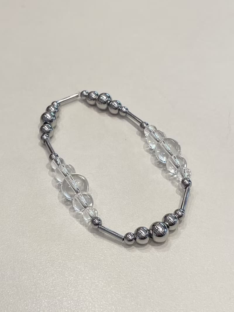 Swim Silver Gemstone Bracelet 043