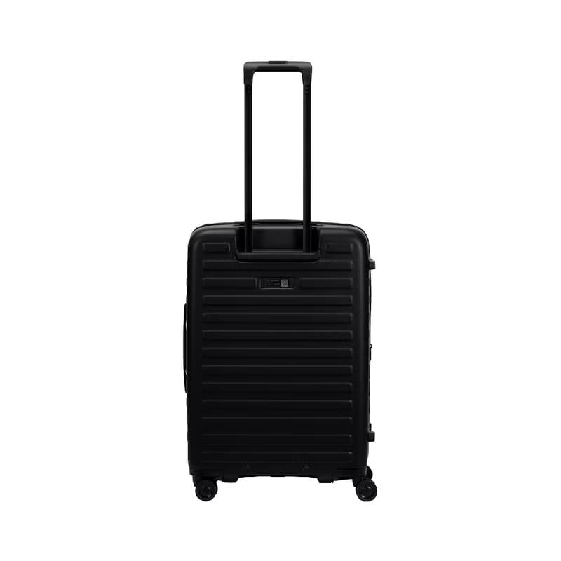 【升級版】【LOJEL】CUBO 26吋 前開擴充拉鍊箱 酷黑