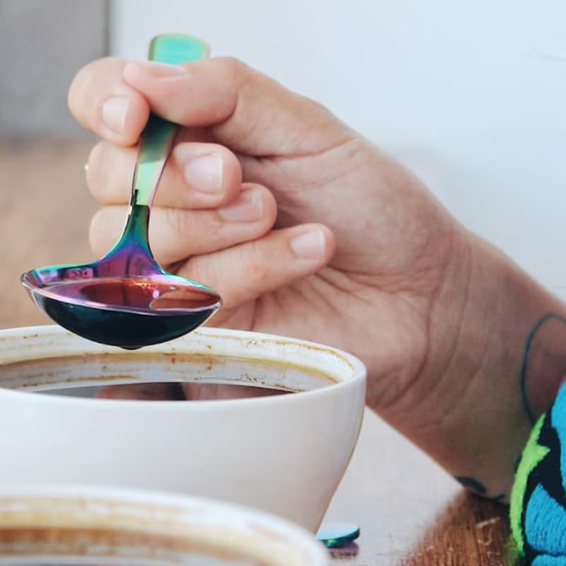 Umeshiso x Simple Real  彩虹杯測匙 大匙