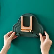 惜福品 OMORY 雲朵無痕折疊吹風機架-雲朵綠