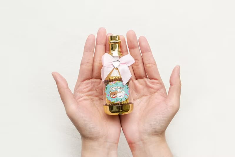 奇奇妮妮幸福氛圍香檳糖果瓶(金莎2顆入)-滿百份免費印名字  療癒