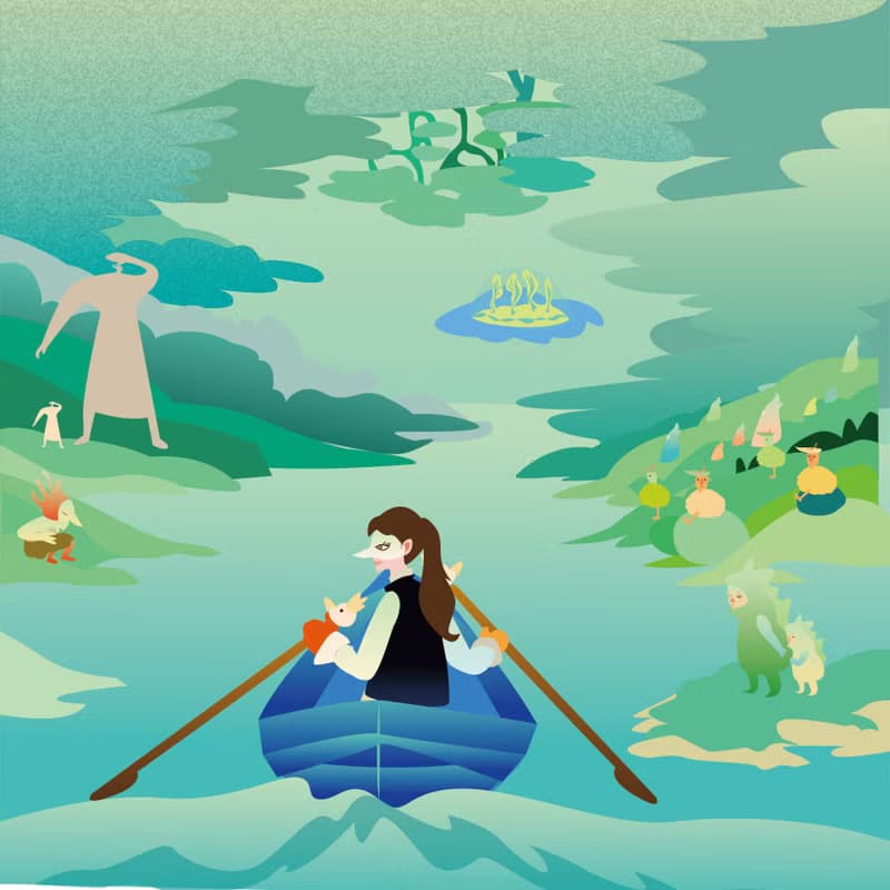 【贈護手霜】illuBase插畫合作商品/SLL棒狀香膏/哲學篇-幸福