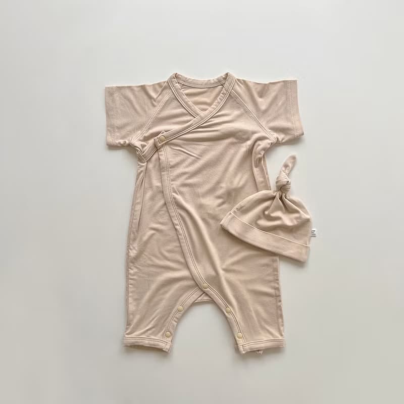 韓國竹纖維抗菌除臭粉色系新生兒套裝 •Bamboo Newborn Set•