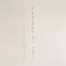 DIY-KIT|Helsinki Flower Shop curtain-Pink-Heart|Shell Wind Chime Mobile|#0-469