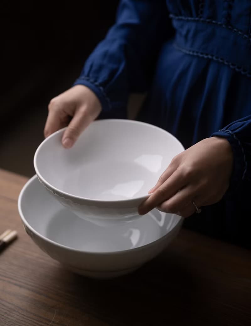 美好福祿 石紋福祿葫蘆碗 吃粥喝湯泡麵 多用途 景德鎮產中國瓷器