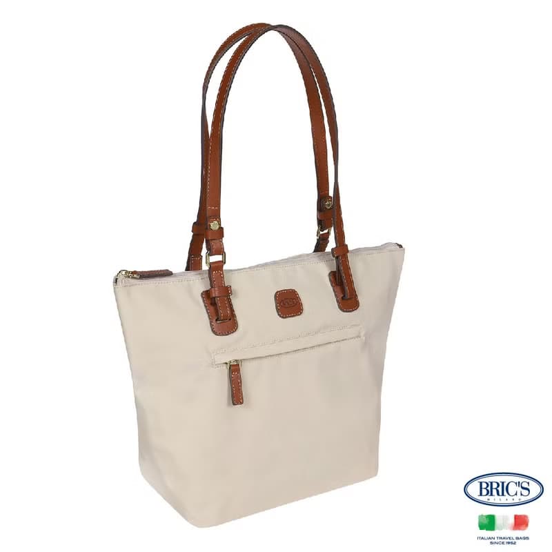 【BRIC' S】X-Bag 3合1 中尺寸 手提肩背袋(附小側背包包)-米白