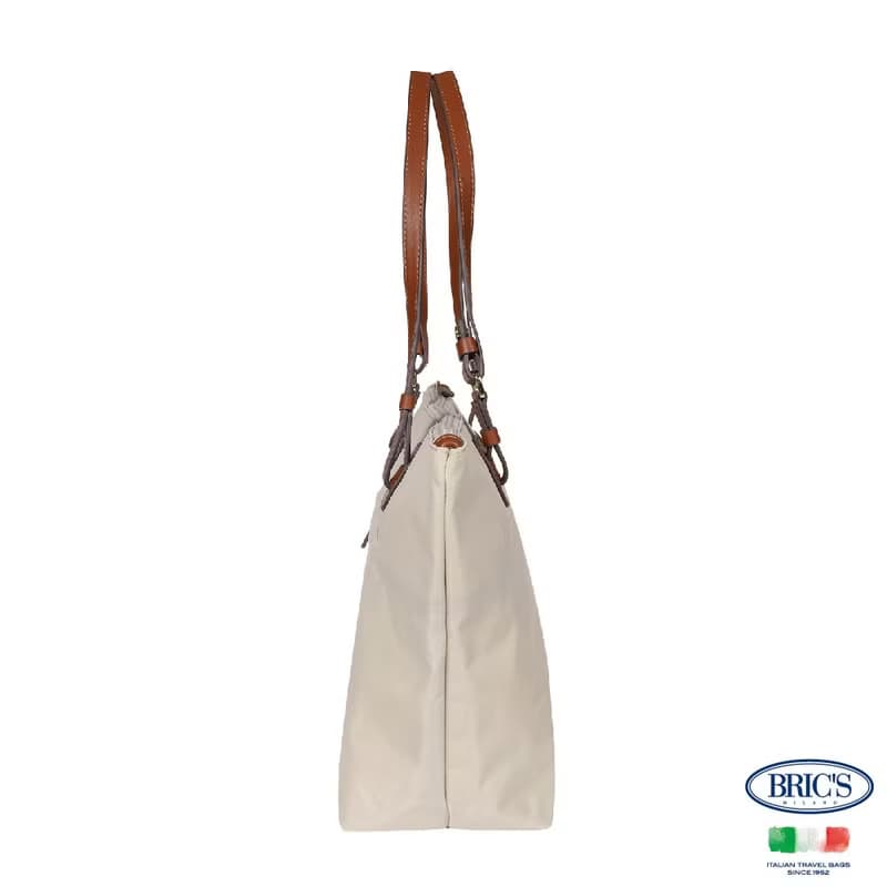 【BRIC' S】X-Bag 3合1 中尺寸 手提肩背袋(附小側背包包)-米白