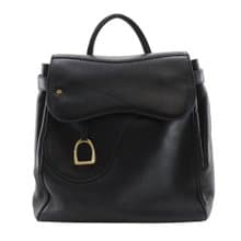【日本直送】グッチ GUCCI オールドグッチ リュック・デイパック ヴィンテージ カーフ 黒 レディース【中古】