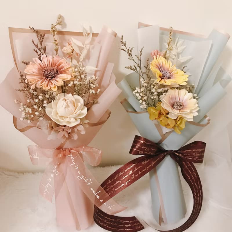 畢業季/教師節花束(中束)-向日葵/太陽花/索拉花 花束