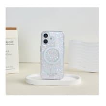 【kate spade】iPhone 17系列 磁吸精品防摔手機殼 銀河星鑽