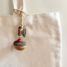 植物吊飾-天然橡實/小西氏石櫟/乾燥果實