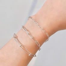 │簡約│歐美方鍊 • 個性 • 手鍊 • 純銀手鍊 • 925silver