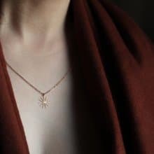 moorigin 紙莎草項鍊 | 醫療鋼・抗過敏・可洗澡・不掉色