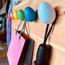 Bestar 蛋造型掛勾 繽紛系列 裝飾掛勾 六入