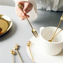 可愛動物點心餐具組