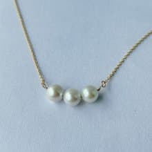 日本Akoya珍珠  項鍊 14KGF