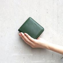 日本典雅質感 輕巧女性軟質牛皮手工短夾 Made in Japan by Folna