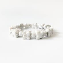 梅爾卡巴 白松石手串手鍊 8mm+ (高雅潔靜 雲石紋理)