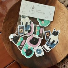 音樂小狗 | 防水貼紙組