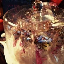 小莊園乾燥花束  冰箱貼/別針