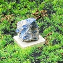 天然原礦藍晶石共生金雲母 療癒 招財 溝通 表達 觀察力 快速出貨