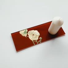入厝禮 新婚禮 【手工工藝貼箔技法】最初 First 長方器皿/平墊
