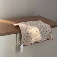 HEART2 KITCHEN CLOTH (RED)
