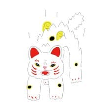 炸毛招財貓 T - Shirt