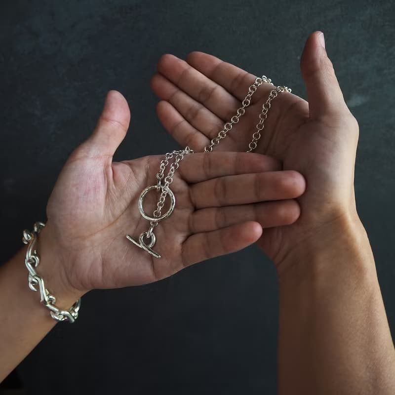 balance earth necklace_平衡地球項鍊 對鍊 情侶鍊 生日禮物