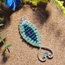 【葉綠舒手作】魚語輕歌 /金屬線編織/節日/禮物/飾品/項鍊/手作