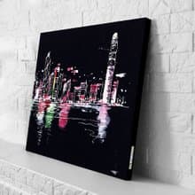 【日本 VisualSonic】藍牙畫布音箱- Victoria Harbour  II