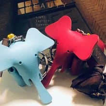 金工手作│動物造型皮革吊飾+紅銅小吊牌 │文化幣│台南旅遊