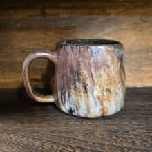 柴燒陶馬克杯 / 咖啡杯 / 志野釉