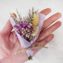 繽紛迷你小花束 |花色隨機搭配| 婚禮 小物 永生花 乾燥花 花束