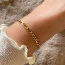 金属アレルギー対応　お好きなサイズで製作　天然石 を選べます　つけっぱなし OK  男女兼用　シンプル　チェーン　ブレスレット　316L サージカルステンレス